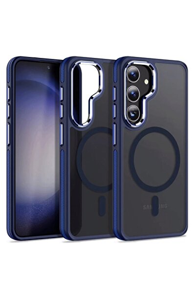 feifei غطاء سامسونج جالاكسي S24 وينر ماج سيف - أزرق داكن - (5796) - VOANFD3280-7887