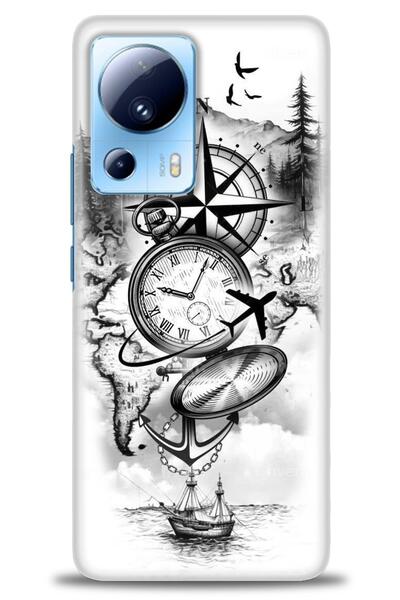 kılıfevreni غطاء متوافق مع هاتف Xiaomi Mi 13 Lite A+ Plus HD مطبوع - غطاء من ...