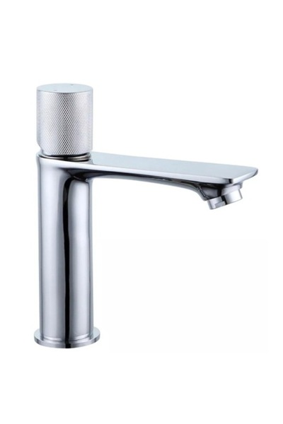 Spis Design Baterie lavoar cu pipa fixa, maner rotund, crom