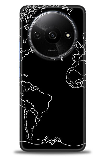 kılıfevreni جراب متوافق مع هاتف Xiaomi Redmi A3 4G 2024 + واقي شاشة سيراميك غ...