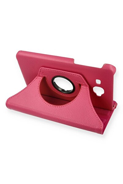 Khayra حافظة سامسونج جالاكسي تاب ايه 7 360 حافظة جلدية للتابلت - وردي-(5796) - ESZAOC7430-2044