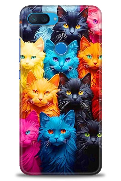 kılıfevreni غطاء متوافق مع هاتف Xiaomi Mi 8 Lite A+ Plus HD مطبوع - غطاء سيلي...