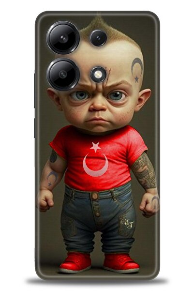 kılıfevreni جراب متوافق مع هاتف Xiaomi Redmi Note 13 4G A+ Plus + واقي شاشة س...