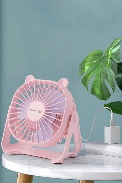 OEM Fs23 Desktop Cooling Fan - White-(5796) - Tnx7332-8194