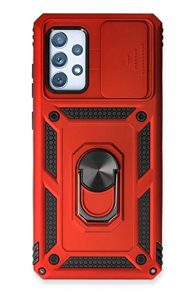 toyigoo Samsung Galaxy A53 5g Case Pars Silicone with Lens Ring - Red-(5796) - Tygo7877-7800