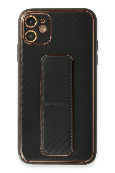 MegaSepet غطاء حماية لهاتف آيفون 12 من كوكو كاربون - أسود-(5796) - MEET7159-1015