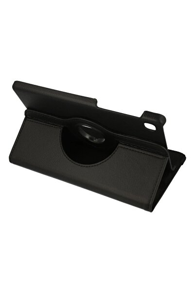 Khayra حافظة سامسونج جالاكسي T220 تاب A7 لايت 8.7 حافظة جلدية 360 درجة - أسود - (5796) - ESZAOC8141-147