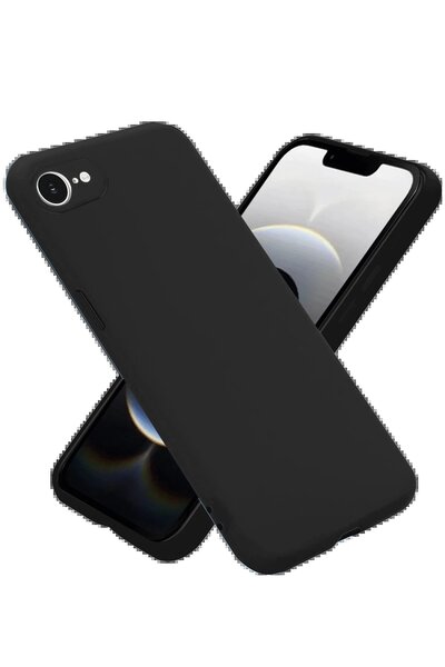 lowell home iPhone 16E Case First Silicone - Black-(5796) - Loho1820-5484
