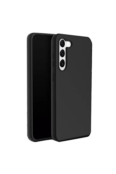 Khayra حافظة سامسونج جالاكسي S24 من السيليكون الأول - أسود-(5796) - ESZAOC4975-8520