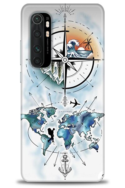 kılıfevreni غطاء متوافق مع هاتف Xiaomi Mi Note 10 Lite A+ Plus HD مطبوع - غطا...