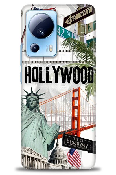 kılıfevreni غطاء متوافق مع هاتف Xiaomi Mi 13 Lite A+ Plus غطاء HD مطبوع - غطا...