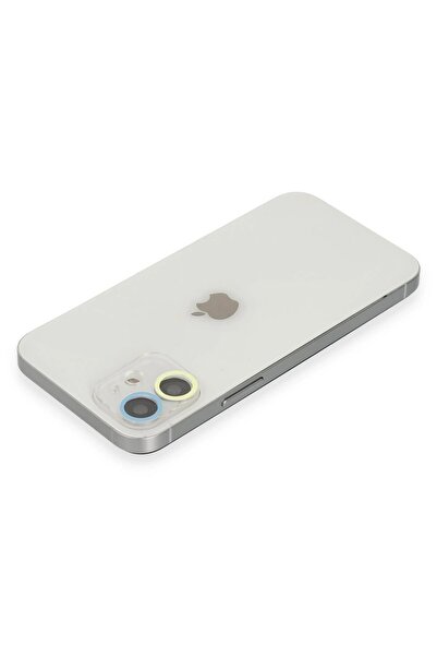 OEM iPhone 12 Mini Color Camera Lens Protection Glass - Yellow-Blue-(5796) - Chtbil1797-9152