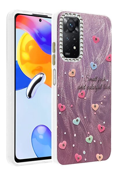 feifei غطاء حماية لهاتف Xiaomi Redmi Note 12 Pro 4G - غطاء بنمط مرآة - نمط 8-(5796) - VOANFD7526-7118