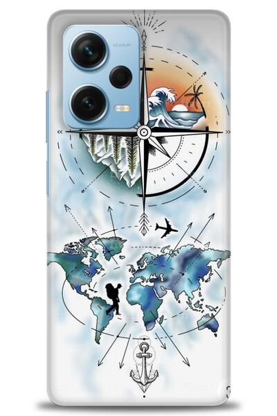 kılıfevreni جراب متوافق مع هاتف Xiaomi Redmi Note 12 Pro Plus + واقي شاشة سير...