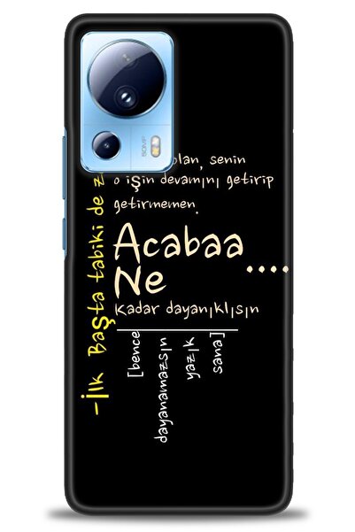 kılıfevreni غطاء متوافق مع هاتف Xiaomi Mi 13 Lite A+ Plus HD مطبوع - غطاء من ...