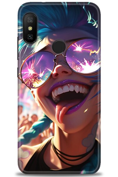 kılıfevreni غطاء متوافق مع هاتف Xiaomi Mi A2 Lite A+ Plus HD مطبوع - غطاء من ...