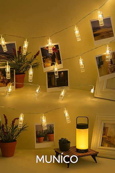 Munico 10’lu LED Mandal Seti – Ufak Boy, Sadece Mandal, Etkinlik ve Oda Dekor...