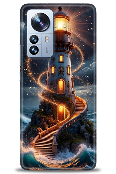 kılıfevreni حافظة متوافقة مع هاتف Xiaomi Mi 12 + واقي شاشة من السيراميك غير ق...