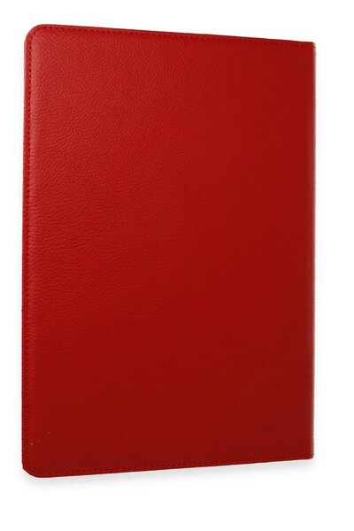 Khayra Samsung Galaxy X610 Tab S9 Fe Plus 12.4 Case 360 Tablet Leather Case - Red - Eszaoc3252-1