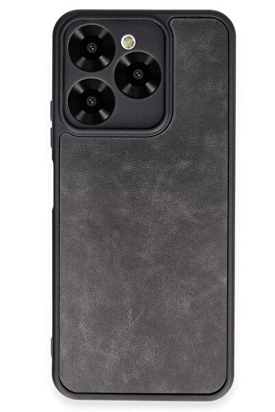 ETC غطاء جلدي من جنرال موبايل إيرا 30 - أسود - (5796) - MYG6224-1006