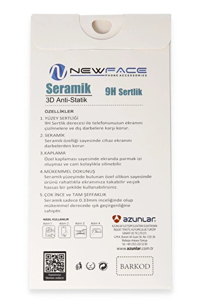 Khayra iPhone 17 3D Antistatic Ceramic Nano Screen Protector-(5796) - Eszaoc1346-4071