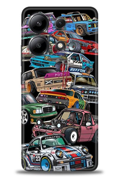 kılıfevreni جراب متوافق مع هاتف Xiaomi Redmi Note 13 4G A+ Plus + واقي شاشة س...