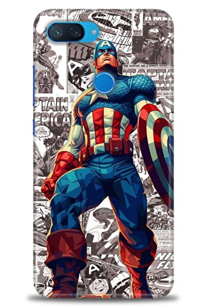 kılıfevreni غطاء متوافق مع هاتف Xiaomi Mi 8 Lite A+ Plus HD مطبوع - غطاء من ا...