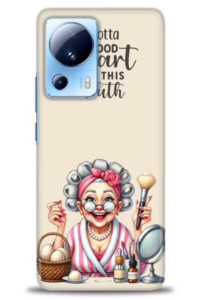 kılıfevreni غطاء متوافق مع هاتف Xiaomi Mi 13 Lite A+ Plus HD مطبوع - غطاء من ...