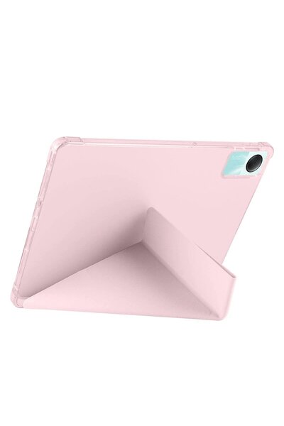 Khayra Xiaomi Redmi Pad Se 4g Case Mars Tablet Case with Pen Holder - Rose Gold-(5796) - Eszaoc8474-923