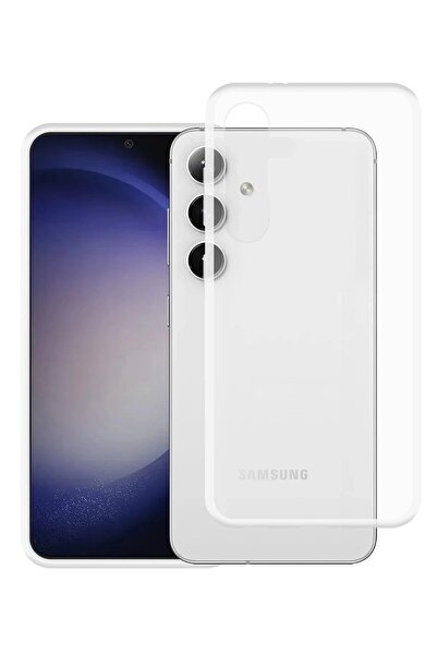 Khayra حافظة سامسونج جالاكسي S24 فاخرة من السيليكون الشفاف-(5796) - ESZAOC7602-2795