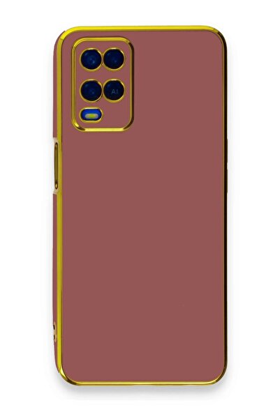 OEM حافظة هاتف اوبو A54 4G من السيليكون - أحمر-(5796) - VOANFD8820-8420