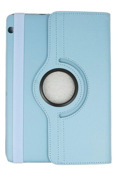 Khayra Huawei Mediapad T3 10 / 9.6 Case 360 Tablet Leather Case - Turquoise-(5796) - Eszaoc6592-3651