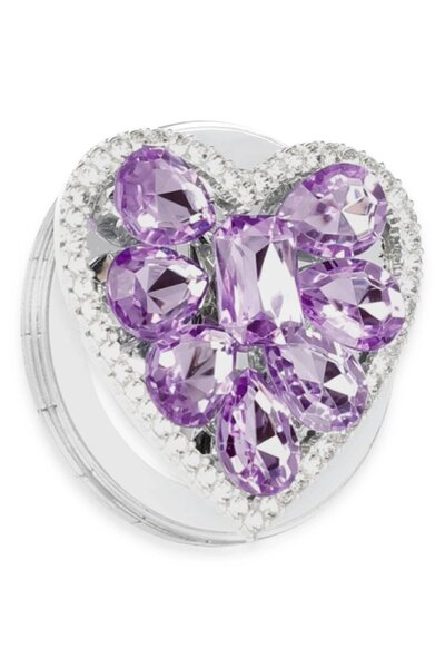 Khayra Kickstand Stoned Magsafe Stand - Purple-(5796) - Eszaoc9525-6428