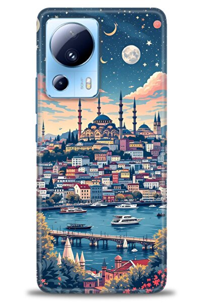 kılıfevreni غطاء متوافق مع هاتف Xiaomi Mi 13 Lite A+ Plus غطاء HD مطبوع - غطا...