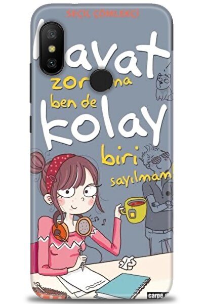 kılıfevreni غطاء متوافق مع هاتف Xiaomi Mi A2 Lite A+ Plus HD مطبوع - غطاء من ...