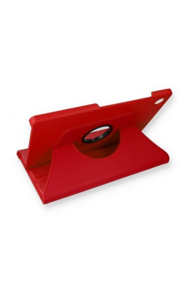 Khayra Samsung Galaxy Tab A9 Plus Case 360 Tablet Leather Case - Red-(5796) - Eszaoc8068-1787