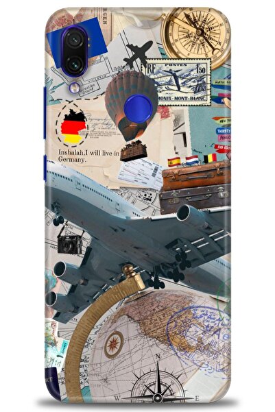 kılıfevreni جراب متوافق مع هاتف Xiaomi Redmi Note 7 A+ Plus + واقي شاشة من ال...