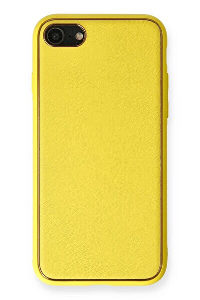 feifei غطاء حماية لهاتف آيفون 7 من جلد كوكو - أصفر - (5796) - VOANFD9547-2010
