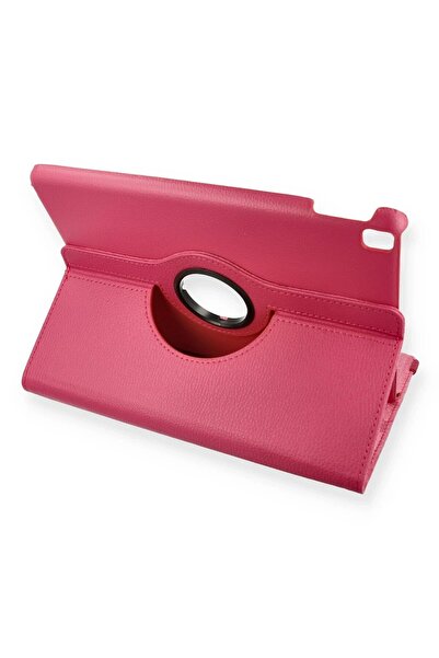 Khayra iPad Pro 13 (2024) Case 360 Tablet Leather Case - Pink-(5796) - Eszaoc3685-7982