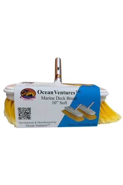 OCEAN VENTURES فرشاة سطح السفينة OV-MARINE الناعمة 10