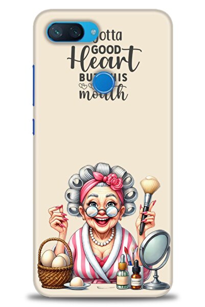 kılıfevreni غطاء متوافق مع هاتف Xiaomi Mi 8 Lite A+ Plus HD مطبوع - غطاء من ا...