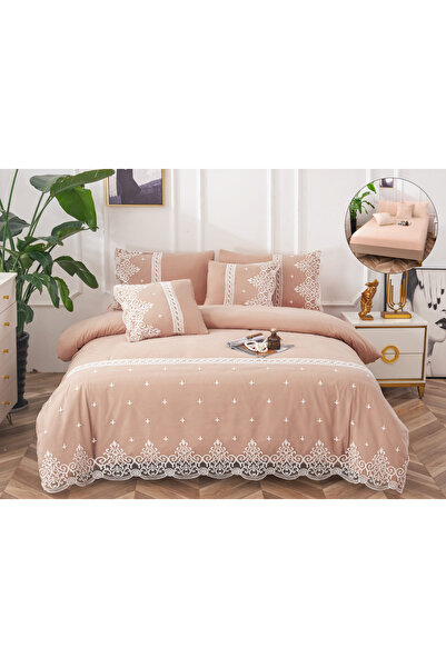 FIONNA.RO Fine Cotton Underwear with Lace - Beige