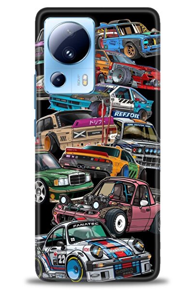 kılıfevreni غطاء متوافق مع هاتف Xiaomi Mi 13 Lite A+ Plus HD مطبوع - غطاء من ...