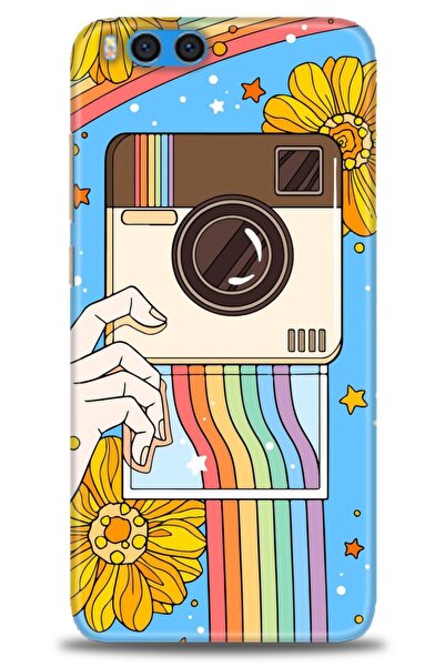 kılıfevreni حافظة متوافقة مع هاتف Xiaomi Mi Note 3 + واقي شاشة من السيراميك غ...