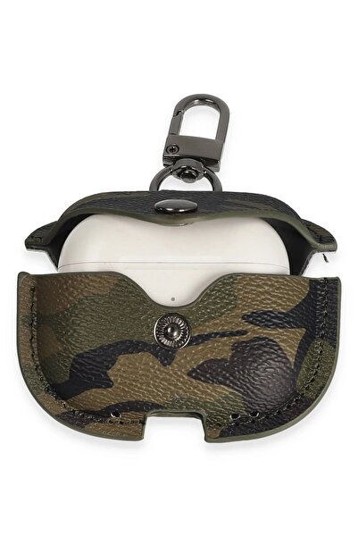 fantastik store Pro 2 (2Nd Generation) Bag Camouflage Leather Case - Khaki Green-(5796) - Eszaoc2445-5487