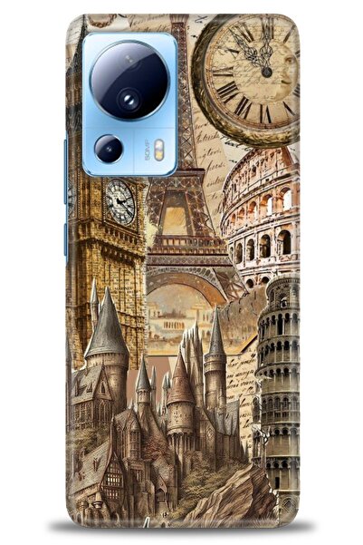 kılıfevreni غطاء متوافق مع هاتف Xiaomi Mi 13 Lite A+ Plus غطاء HD مطبوع - غطا...