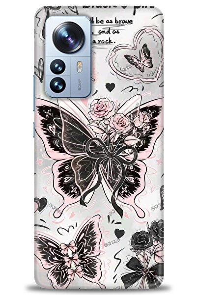 kılıfevreni غطاء متوافق مع هاتف Xiaomi Mi 12 A+ Plus HD مطبوع - غطاء من السيل...