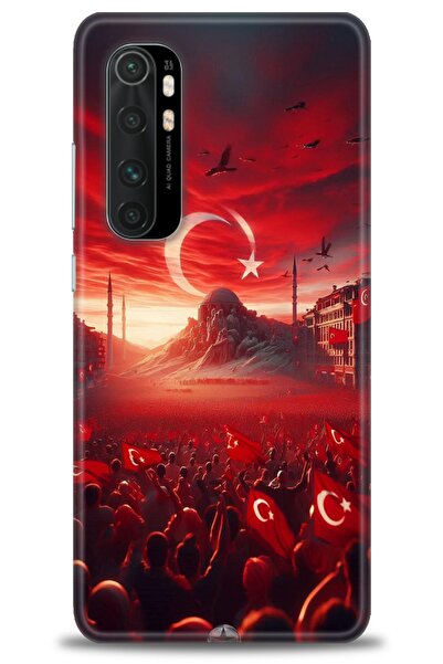 kılıfevreni غطاء متوافق مع هاتف Xiaomi Mi Note 10 Lite A+ Plus HD مطبوع - غطا...