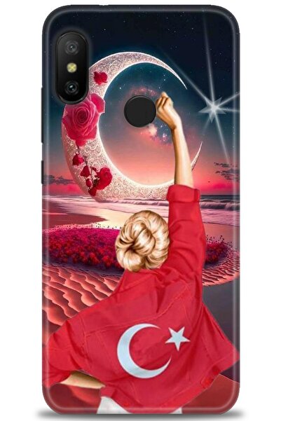 kılıfevreni غطاء متوافق مع هاتف Xiaomi Mi A2 Lite A+ Plus HD مطبوع - غطاء من ...