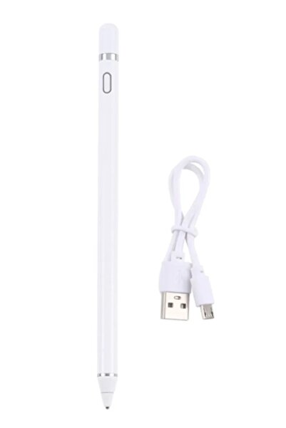 Khayra K2262 iPad Compatible Touch Stylus Pen - White-(5796) - Eszaoc2087-6036